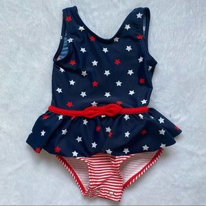 Carters Fourth of July One Piece Bathing Suit
